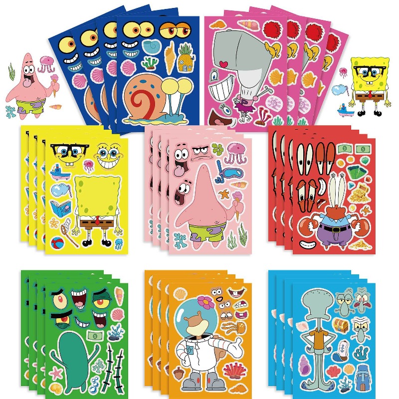 Kids Education Things - SpongeBob SquarePants Interactive Educational Jigsaw Puzzle