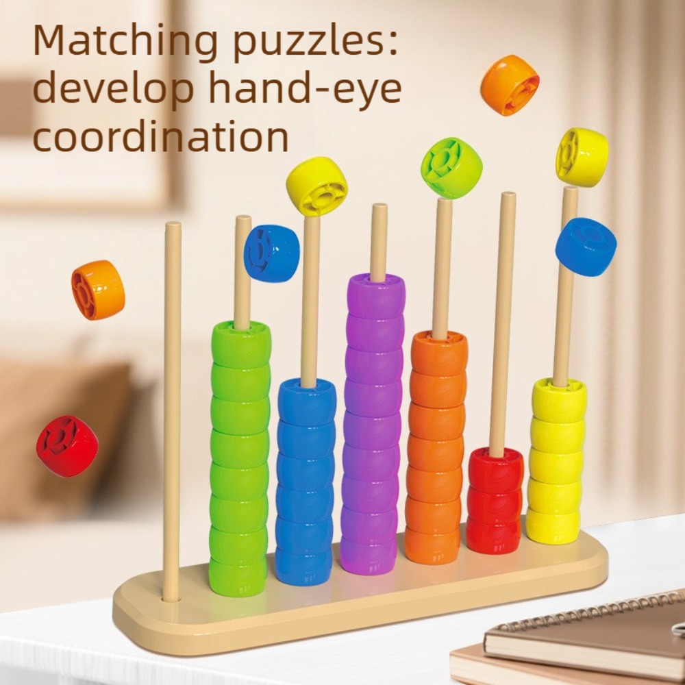 Bead Matching Children's Puzzl - đánh giá và giá Abacus Counting Bead
