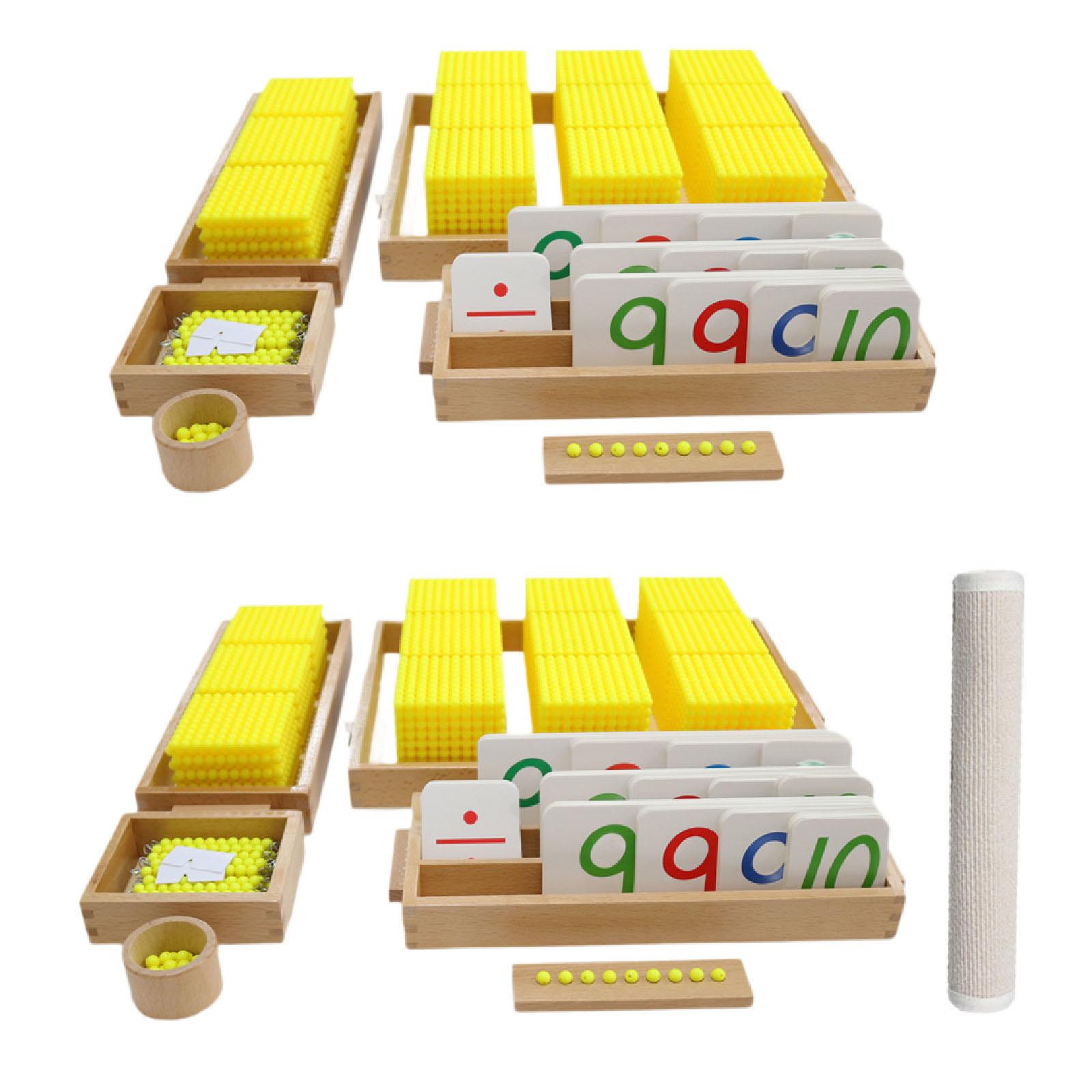 Montessori Math Toys Decimal S - đánh giá và giá Kids Education System