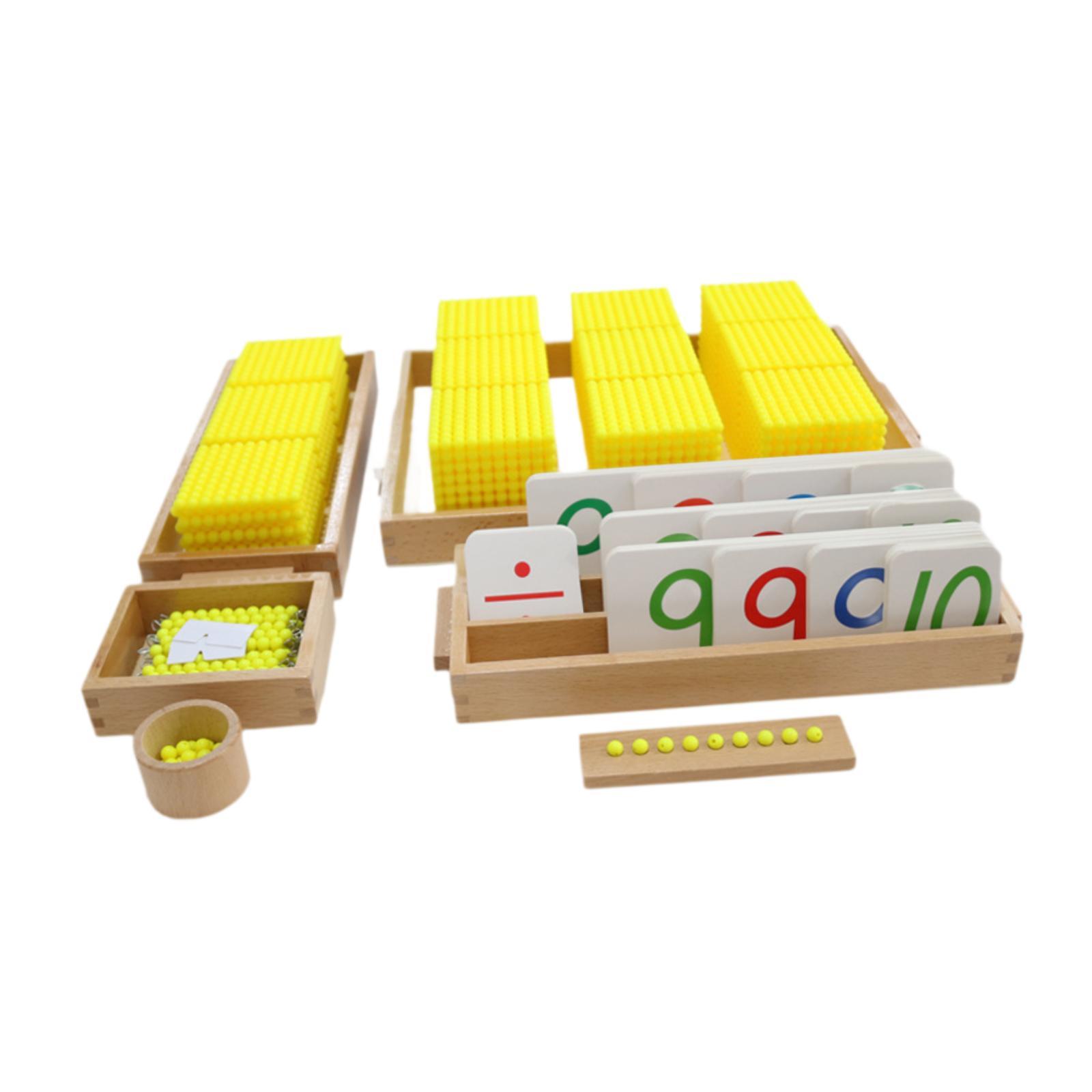 Montessori Math Toys Decimal S - đánh giá và giá Kids Education System
