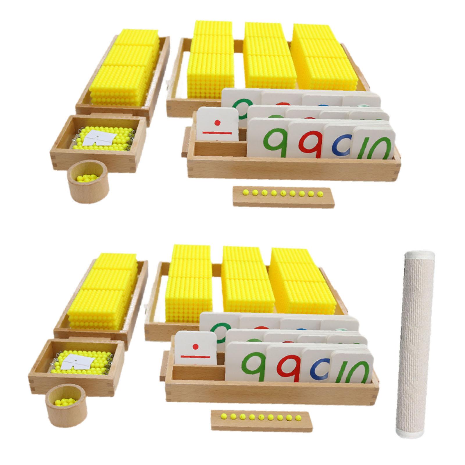 Montessori Math Toys Decimal S - đánh giá và giá Kids Education System