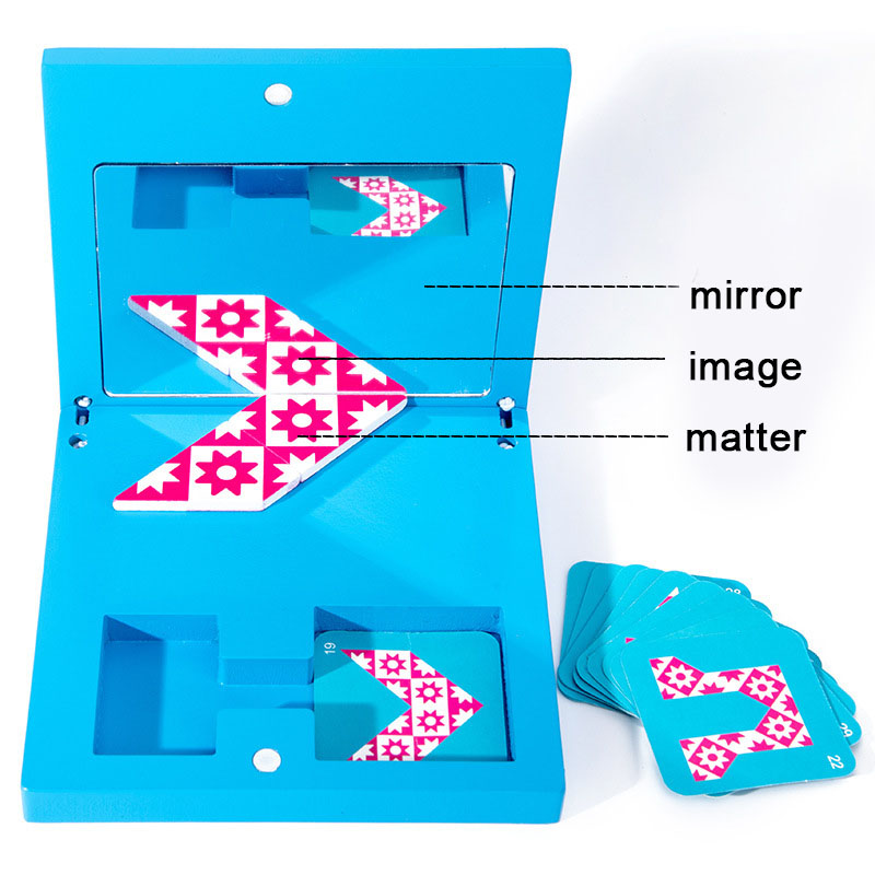 Mirror Image Puzzle Wooden Jig - đánh giá và giá Kids Education Images