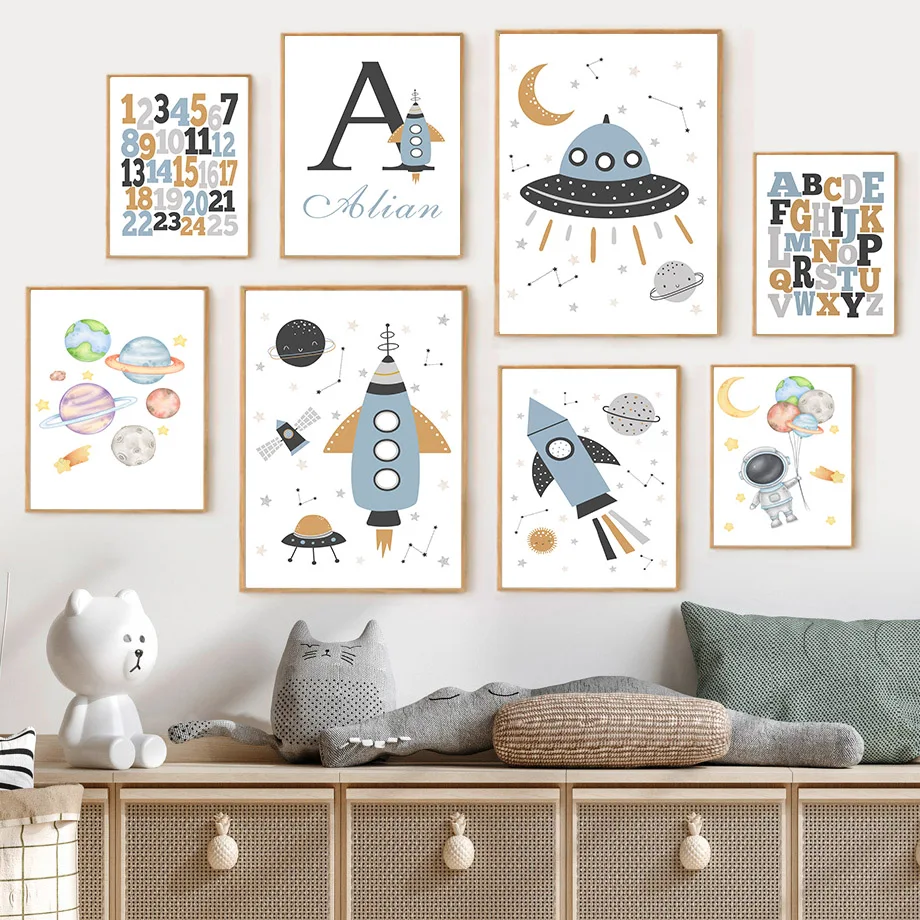 Custom Name Rocket Astronaut A - đánh giá và giá Kids Education System