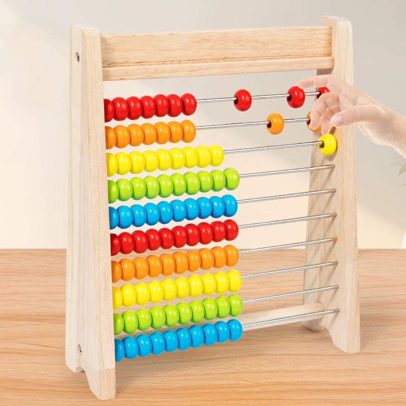 Wood Counting Beads Montessori - đánh giá và giá Abacus Counting Bead