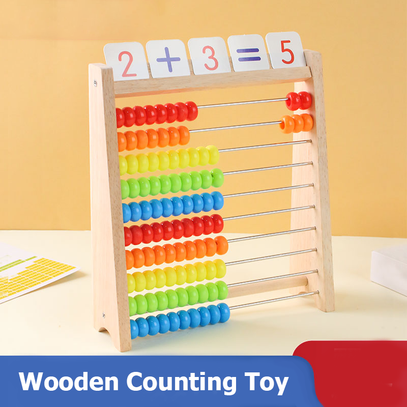 Wooden Counting Toy Abacus Mon - đánh giá và giá Abacus Counting Bead
