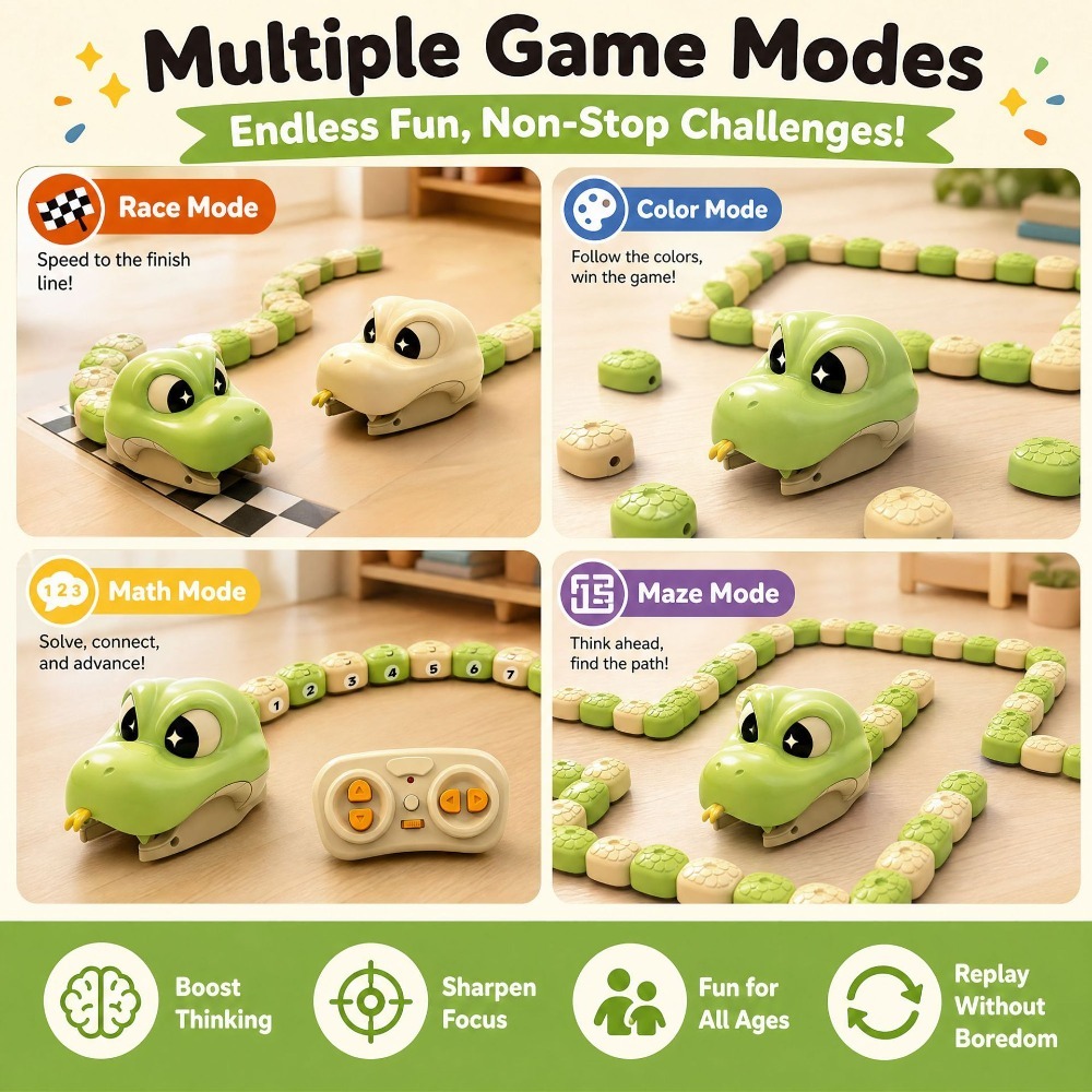 Remote Controlled Greedy Snake - đánh giá và giá Kids Education Things