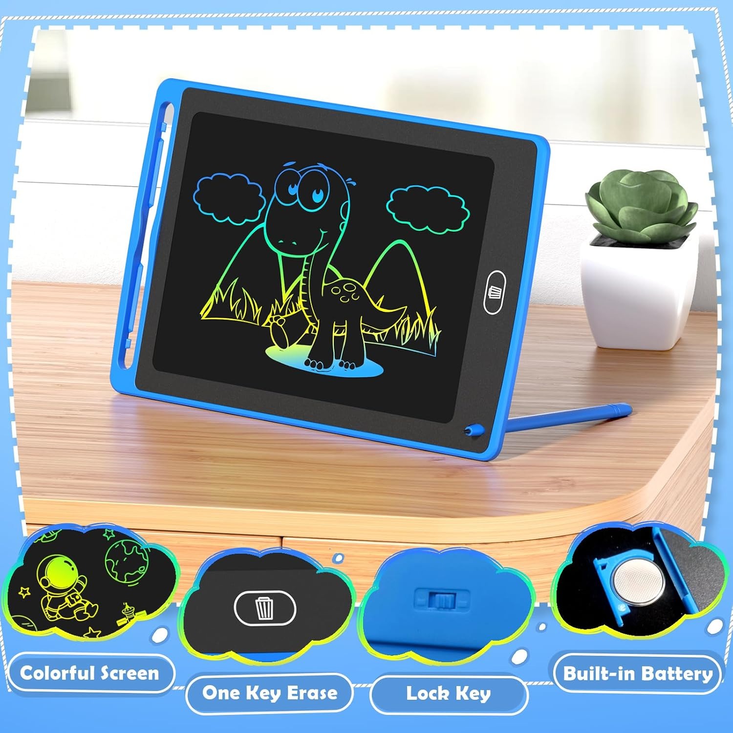Pack LCD Writing Tablet for Ki - đánh giá và giá Kids Education Things
