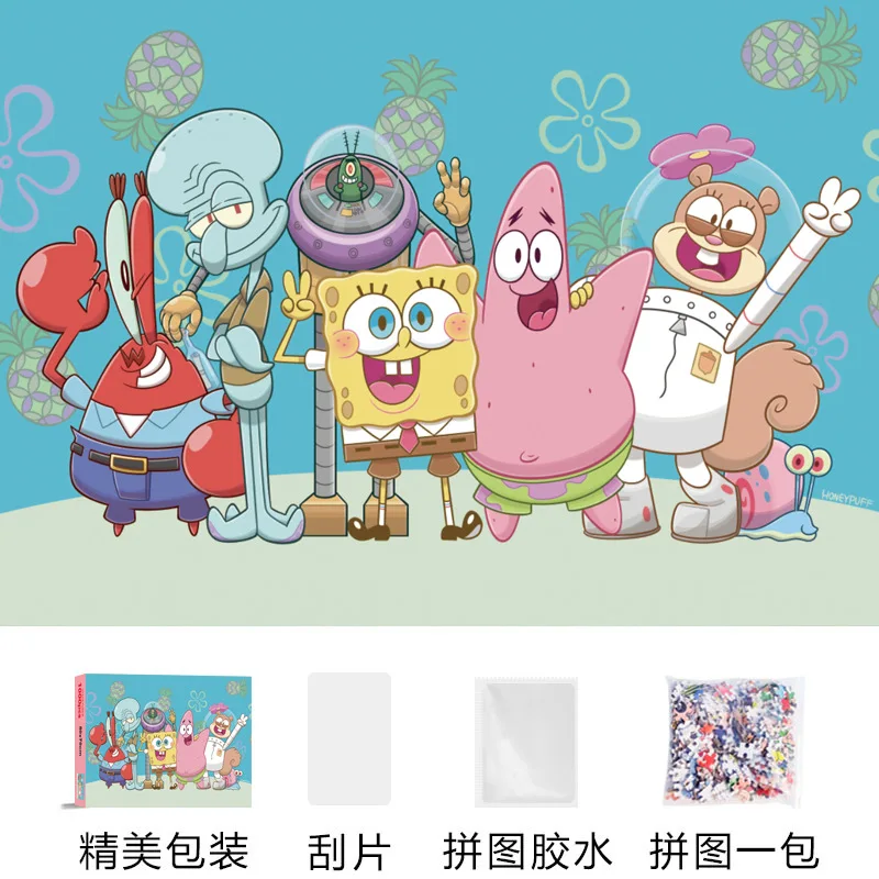 1000 Pieces SpongeBob SquarePa - đánh giá và giá Kids Education Things