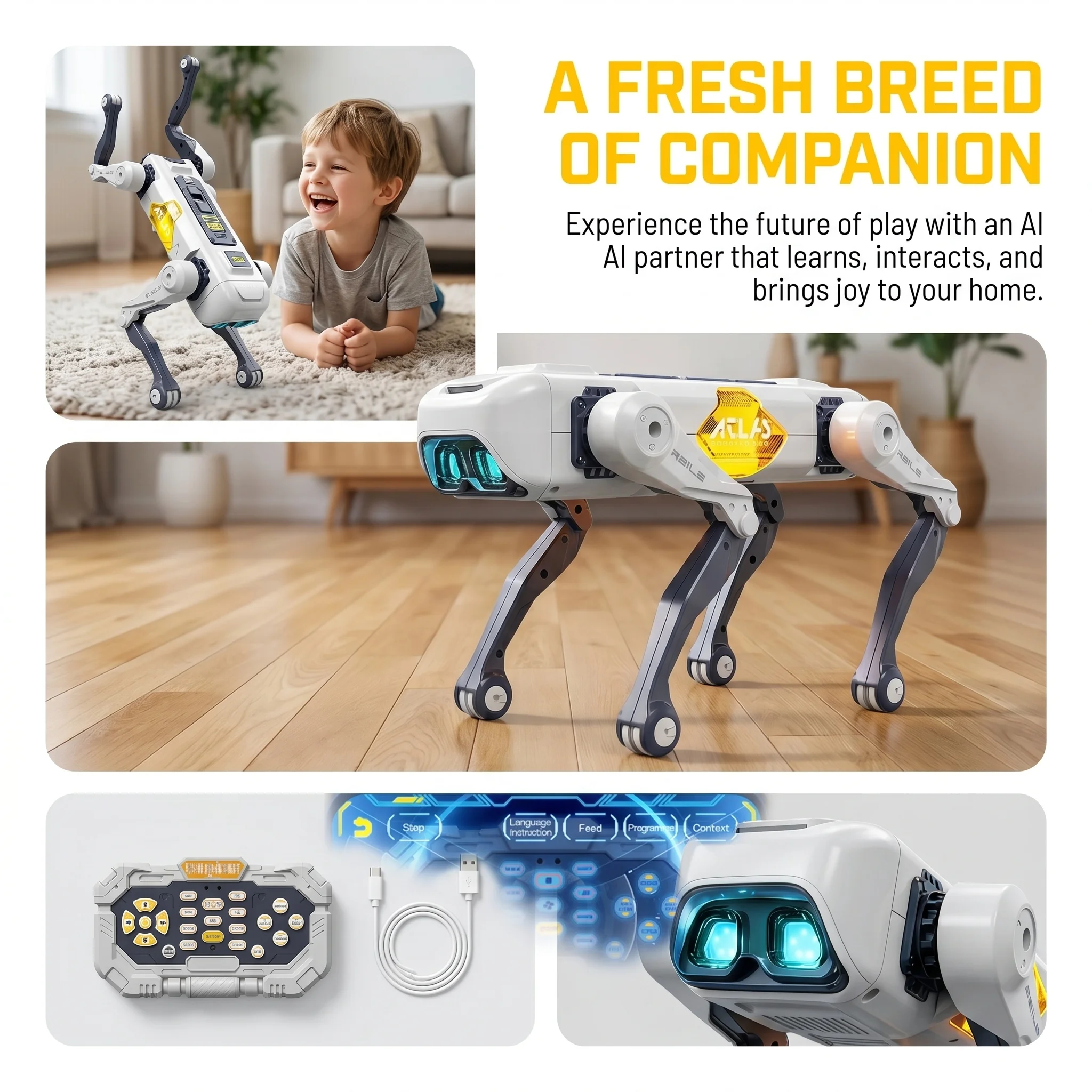 AI Smart Robot Dog, Voice & AP - đánh giá và giá Kids Education Things